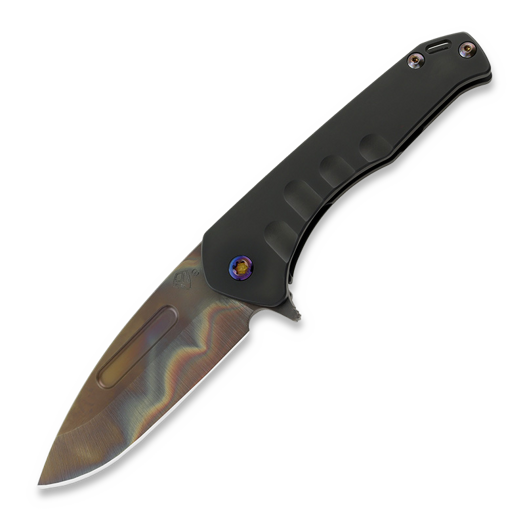 Medford Praetorian Slim Flipper S35VN Vulcan DP Blade, Flm Hw