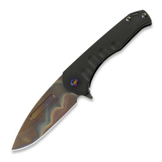 Medford Praetorian Slim Flipper S35VN Vulcan DP Blade, Flm Hw