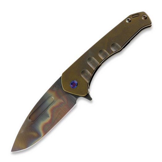 Medford Praetorian Slim Flipper, S35VN Vulcan DP, Bronze, Flm Hw