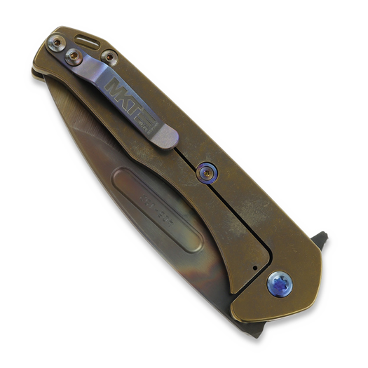 Medford Praetorian Slim Flipper, S35VN Vulcan DP, Bronze, Flm Hw