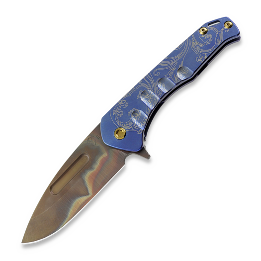 Medford Praetorian Slim Flipper, S35VN Vulcan DP, BronzeFiligree