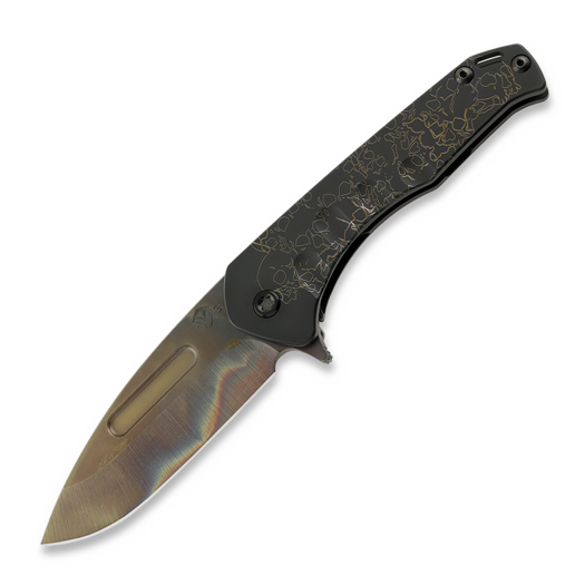 Medford Praetorian Slim Flipper S35VN Vulcan DP "Graveyard Skulls"