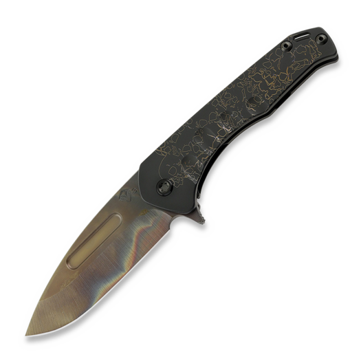 Medford Praetorian Slim Flipper S35VN Vulcan DP "Graveyard Skulls"