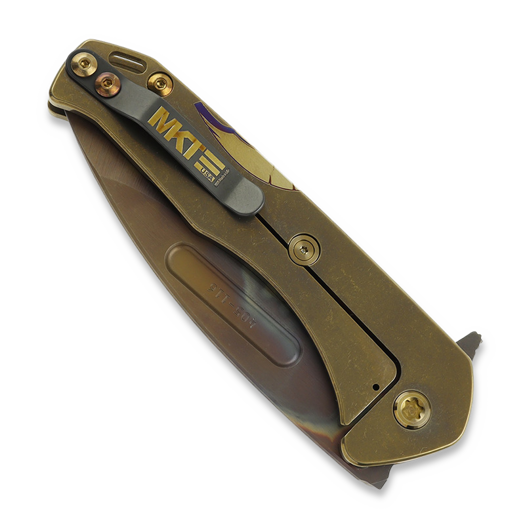 Medford Praetorian Slim Flipper, S35VN Vulcan DP, "Molon Labe"