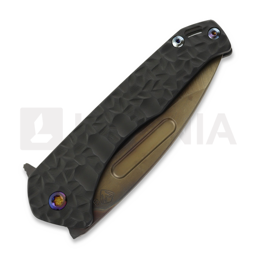 Medford Praetorian Slim Flipper S35VN Vulcan DP "Peaks & Valleys" folding knife