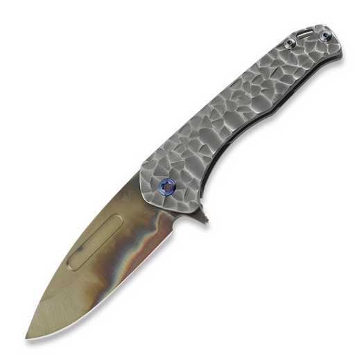 Medford Praetorian Slim Flipper S35VN Vulcan DP, "Peaks&Valleys"