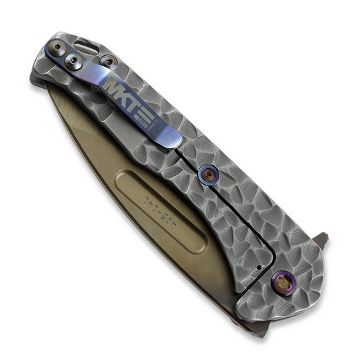 Medford Praetorian Slim Flipper S35VN Vulcan DP, "Peaks&Valleys"