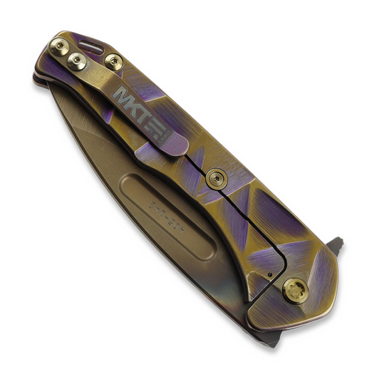 Medford Praetorian Slim Flipper S35VN Vulcan DP, "Stained Glass"