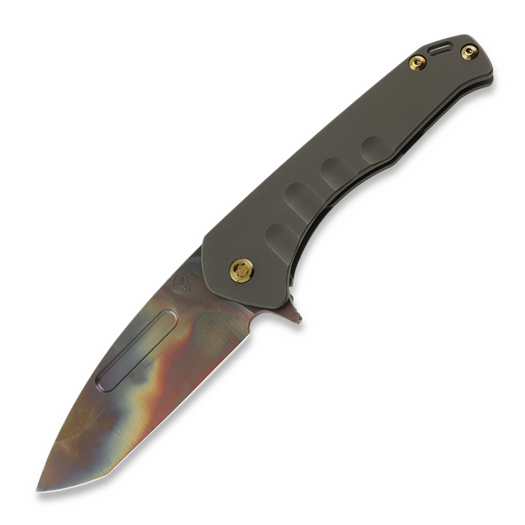 Medford Praetorian Slim Flipper S35VN Vulcan Tanto, BB/Bronze
