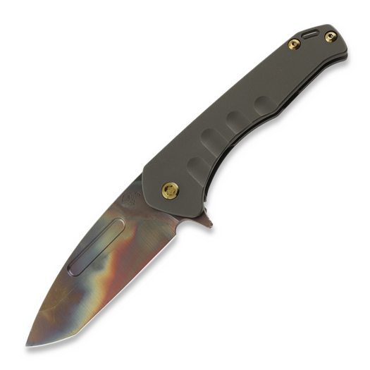 Medford Praetorian Slim Flipper S35VN Vulcan Tanto, BB/Bronze