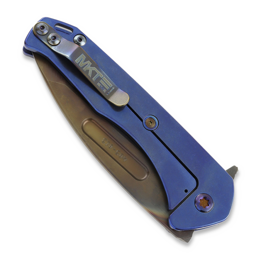 Medford Praetorian Slim Flipper S35VN Vulcan Tanto, Blue