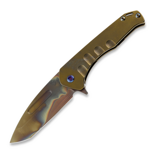 Medford Praetorian Slim Flipper S35VN Vulcan Tanto, Bronze