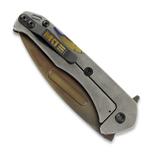 Medford Praetorian Slim Flipper S35VN Vulcan Tanto, "Molon Labe"