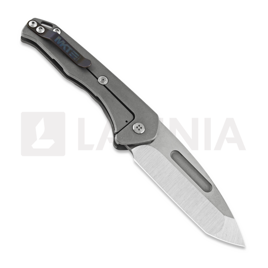 Zavírací nůž Medford Praetorian Slim Framelock, silver stripes