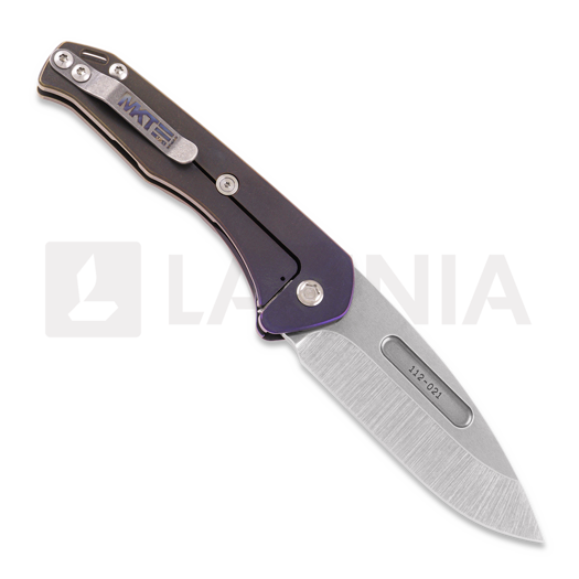 Zavírací nůž Medford Praetorian Slim S35VN Tumbled DP Blade, Violet/Bronze