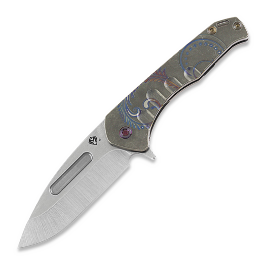 Складной нож Medford Praetorian Slim S45VN Tumbled, "Roman Laurel Leaf"