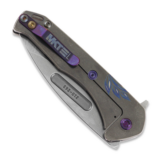 Zavírací nůž Medford Praetorian Slim S45VN Tumbled, "Roman Laurel Leaf"