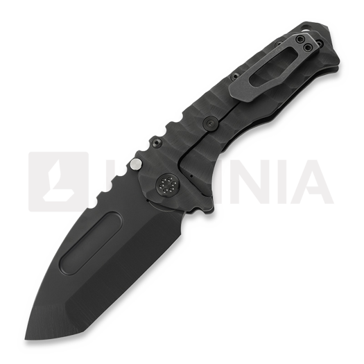 Medford Praetorian T Left Handed S45VN DLC Tanto "Predator" folding knife