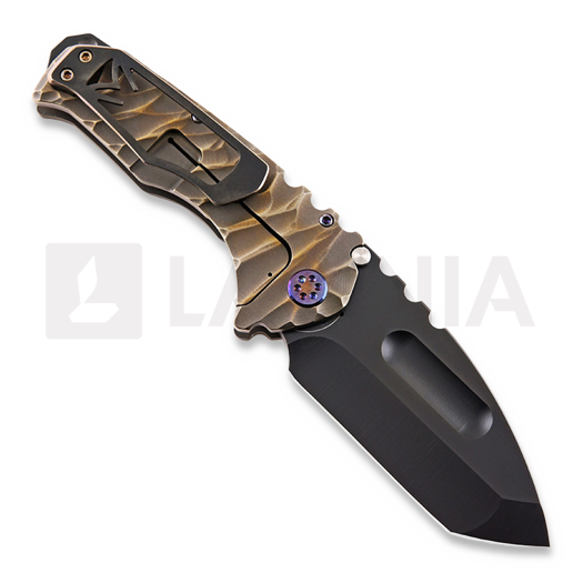 Medford Praetorian Ti 3V Tanto PVD Twisted Predator sulankstomas peilis