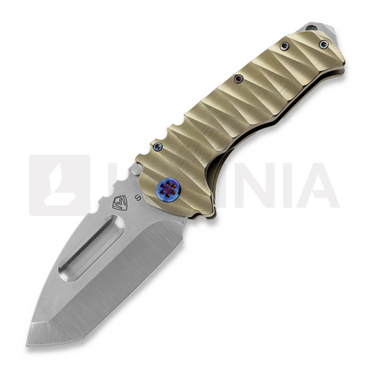Medford Praetorian Ti S35VN Tum Tanto "Lightning" 접이식 나이프