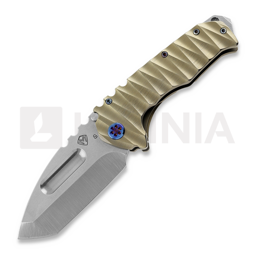 Medford Praetorian Ti S35VN Tum Tanto "Lightning" 折り畳みナイフ