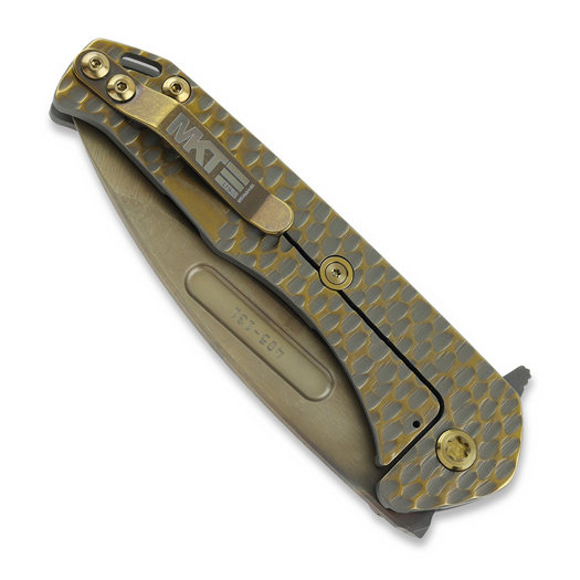 Coltello pieghevole Medford Preatorian Slim Flipper S35VN Vulcan DP "Cobblestone"