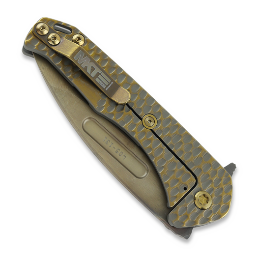 Briceag Medford Preatorian Slim Flipper S35VN Vulcan DP "Cobblestone"
