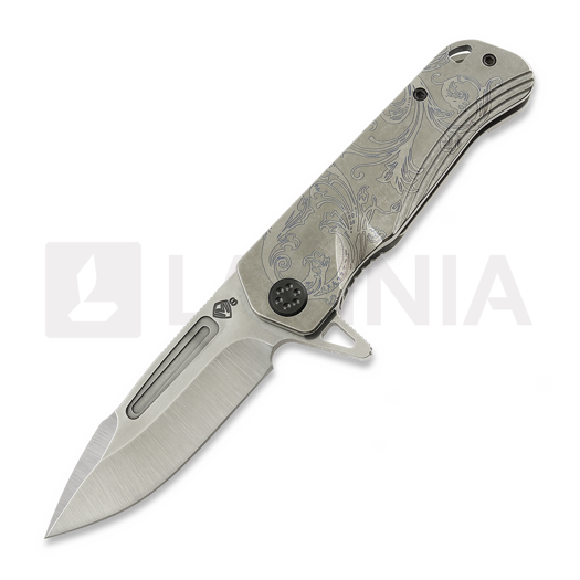 Medford Proxima S35VN Tumbled folding knife, "Filigree"