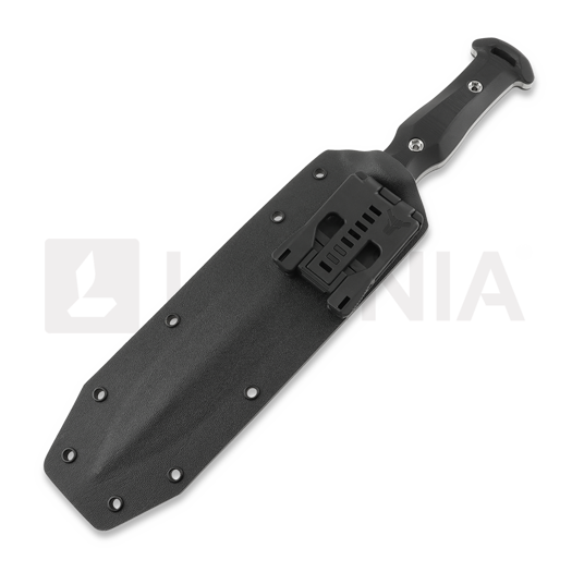 Medford Romulus PS 3V Tumbled ナイフ, Black G-10