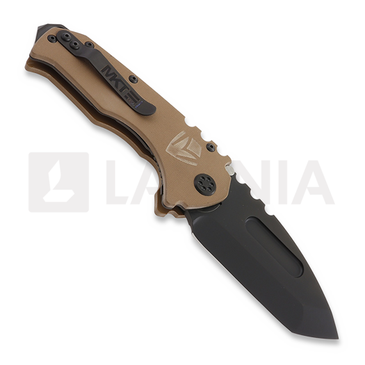 Medford Scout M/P kääntöveitsi, D2 PVD Tanto Blade, Coyote G10