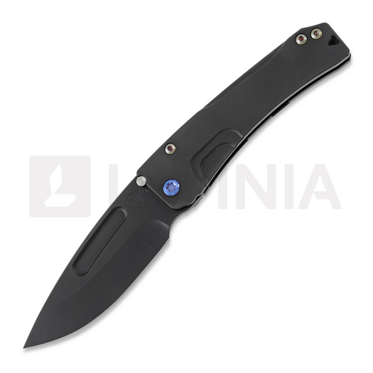 Medford Slim Midi S45VN DLC DP 접이식 나이프, Black & Blue