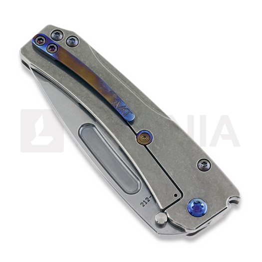 Medford Slim Midi sulankstomas peilis, S45VN Tumbled Tanto