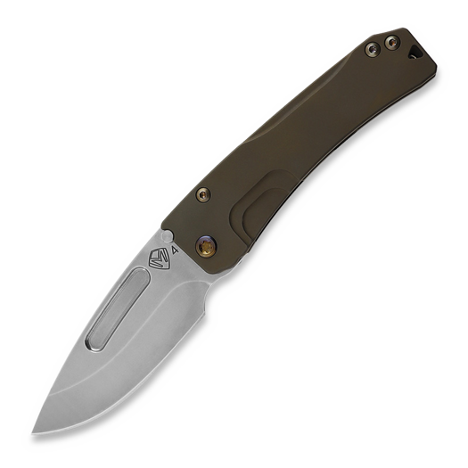 Medford Slim Midi. Tumbled DP 접이식 나이프, BB/Bronze Handles