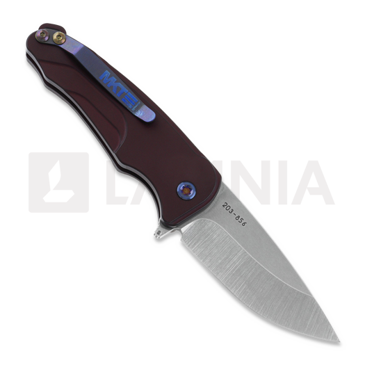 Medford Smooth Criminal folding knife, red