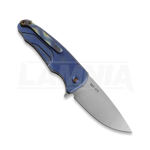 Zavírací nůž Medford Smooth Criminal Ti S45VN, Blue