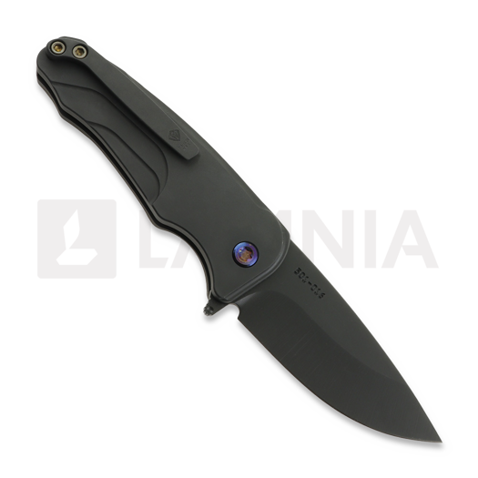 Medford Smooth Criminal Ti sulankstomas peilis, S45VN Drop Point, DLC
