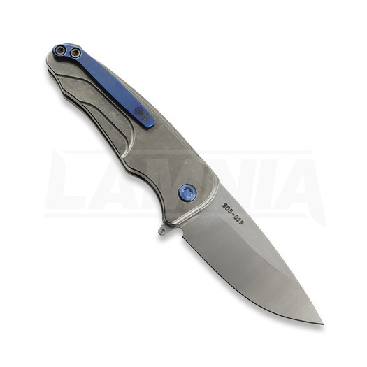 Складной нож Medford Smooth Criminal Ti S45VN, Tumbled