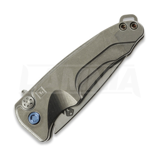 Складной нож Medford Smooth Criminal Ti S45VN, Tumbled