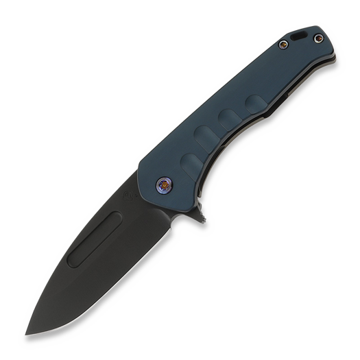 Medford Swift FL Flipper 접이식 나이프, S45VN PVD DP Blade, Black