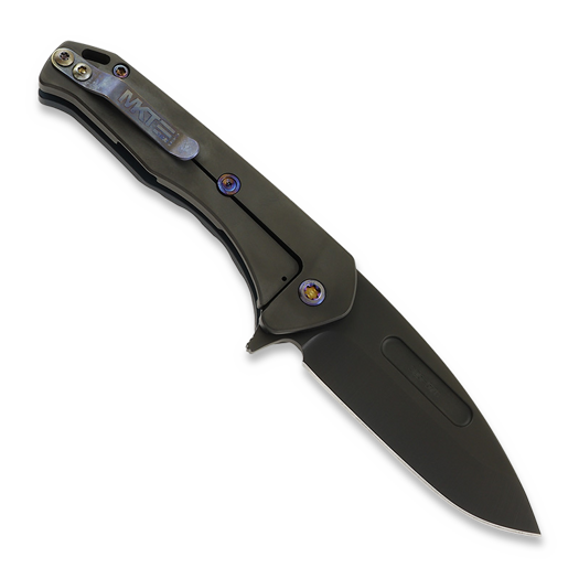 Medford Swift FL Flipper kääntöveitsi, S45VN PVD DP Blade, Black