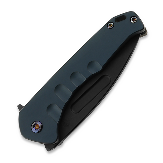 Medford Swift FL Flipper foldekniv, S45VN PVD DP Blade, Black