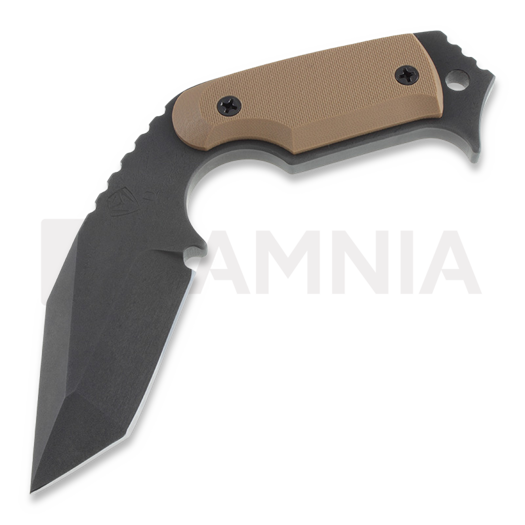 Faca Medford Tanto Pup NP3, marrom