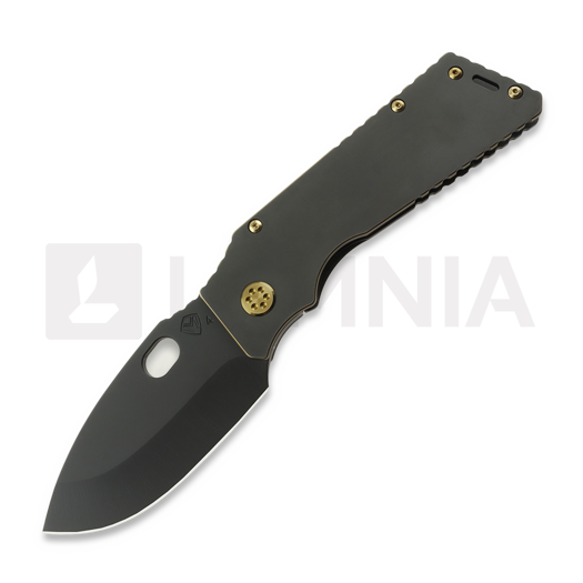 Coltello pieghevole Medford TFF-1 S45VN DLC DP, Black/Bronze