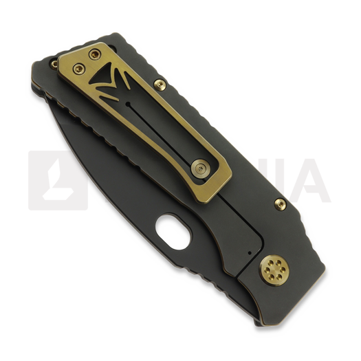 Medford TFF-1 S45VN DLC DP sulankstomas peilis, Black/Bronze
