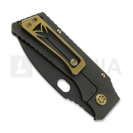 Coltello pieghevole Medford TFF-1 S45VN DLC DP, Black/Bronze