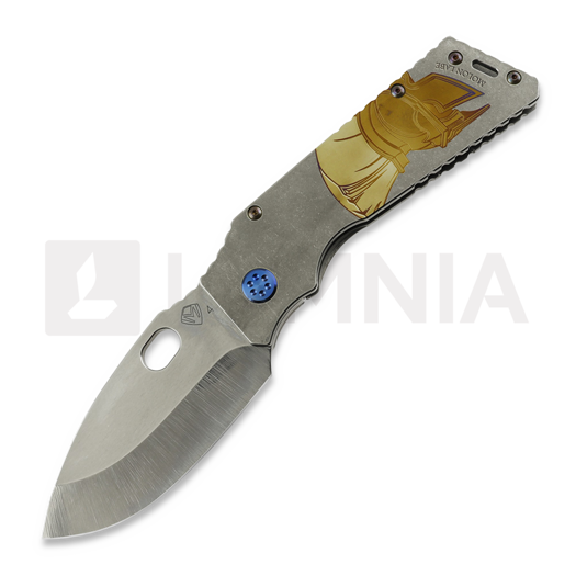 Coltello pieghevole Medford TFF-1 - S45VN Tumbled "Molon Labe"