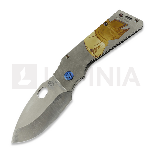 Navalha Medford TFF-1 - S45VN Tumbled "Molon Labe"