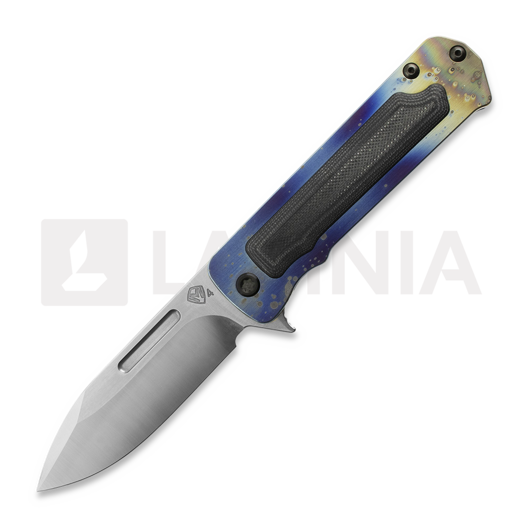 Coltello pieghevole Medford TFF-4, S45VN Tumbled DP Blade "Solar Flare"