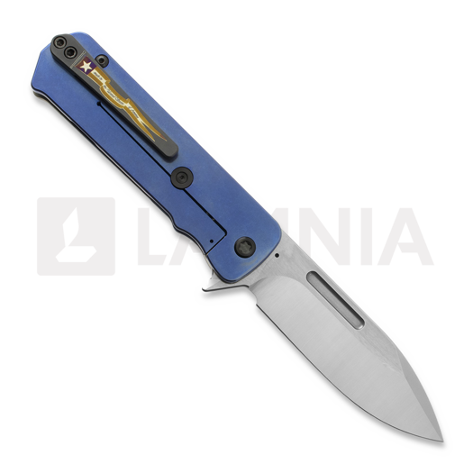 Medford TFF-4 sulankstomas peilis, S45VN Tumbled DP Blade "Solar Flare"