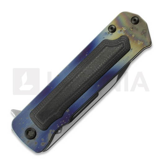 Nóż składany Medford TFF-4, S45VN Tumbled DP Blade "Solar Flare"